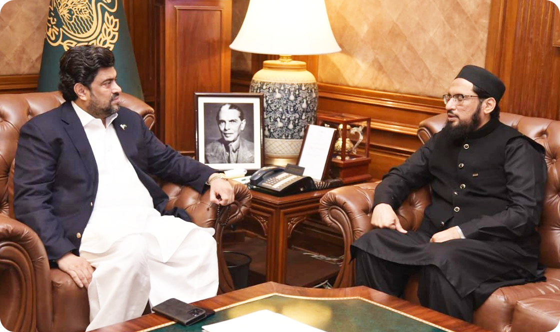 CEO DR MUHAMMAD IMRAN ASHRAF USMANI WITH KAMRAN TESSORI